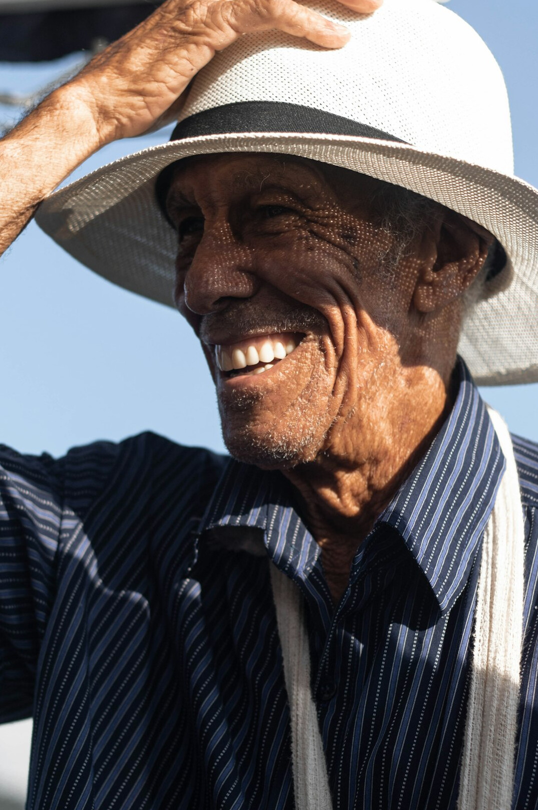 Portrait of a smiling senior man